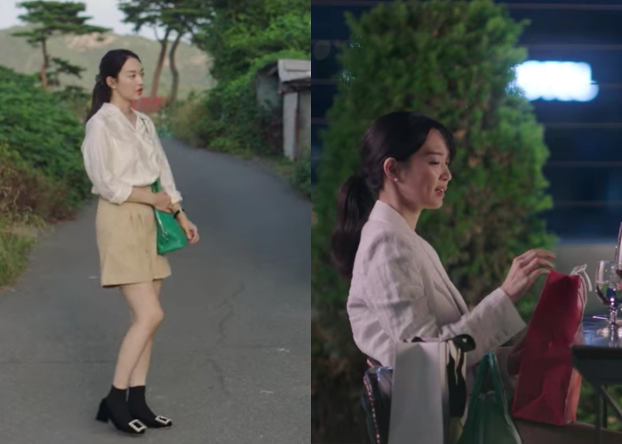 不愧是韩剧一姐,申敏儿《海岸村》爱马仕包、卡地亚、RV轮着晒