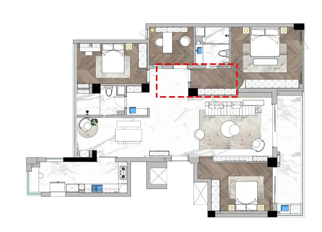 卧室走道怎么有效利用,屋内走道空间如何利用
