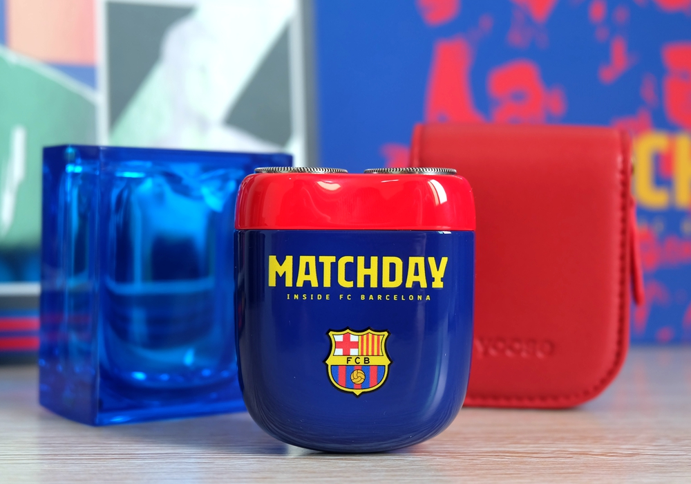 yoose剃须刀联名款有啥区别,迷你剃须刀巴塞罗那联名