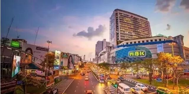 泰国曼谷繁华步行街,曼谷繁华的街
