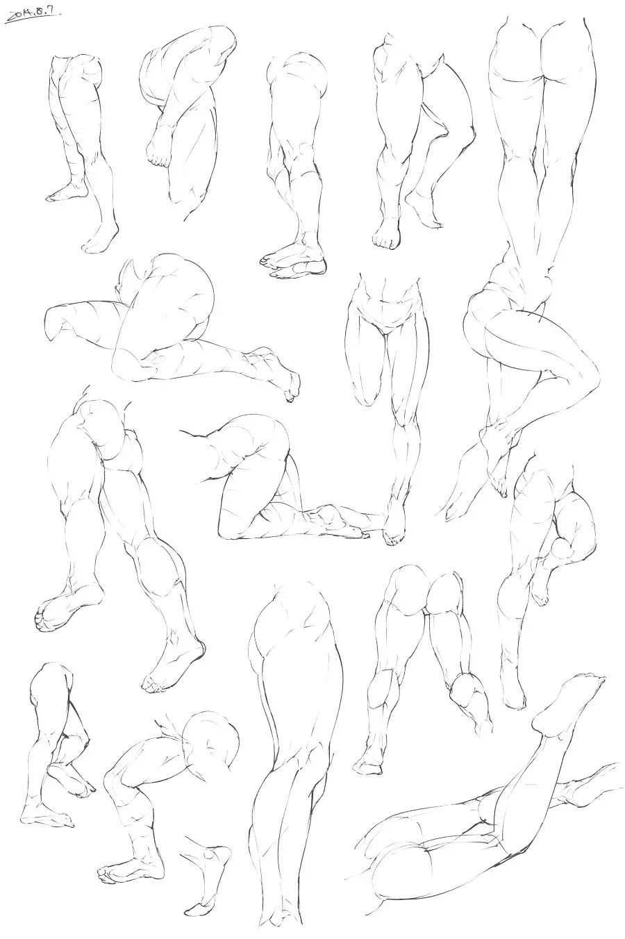 人体动态参考图,人体动态练习图