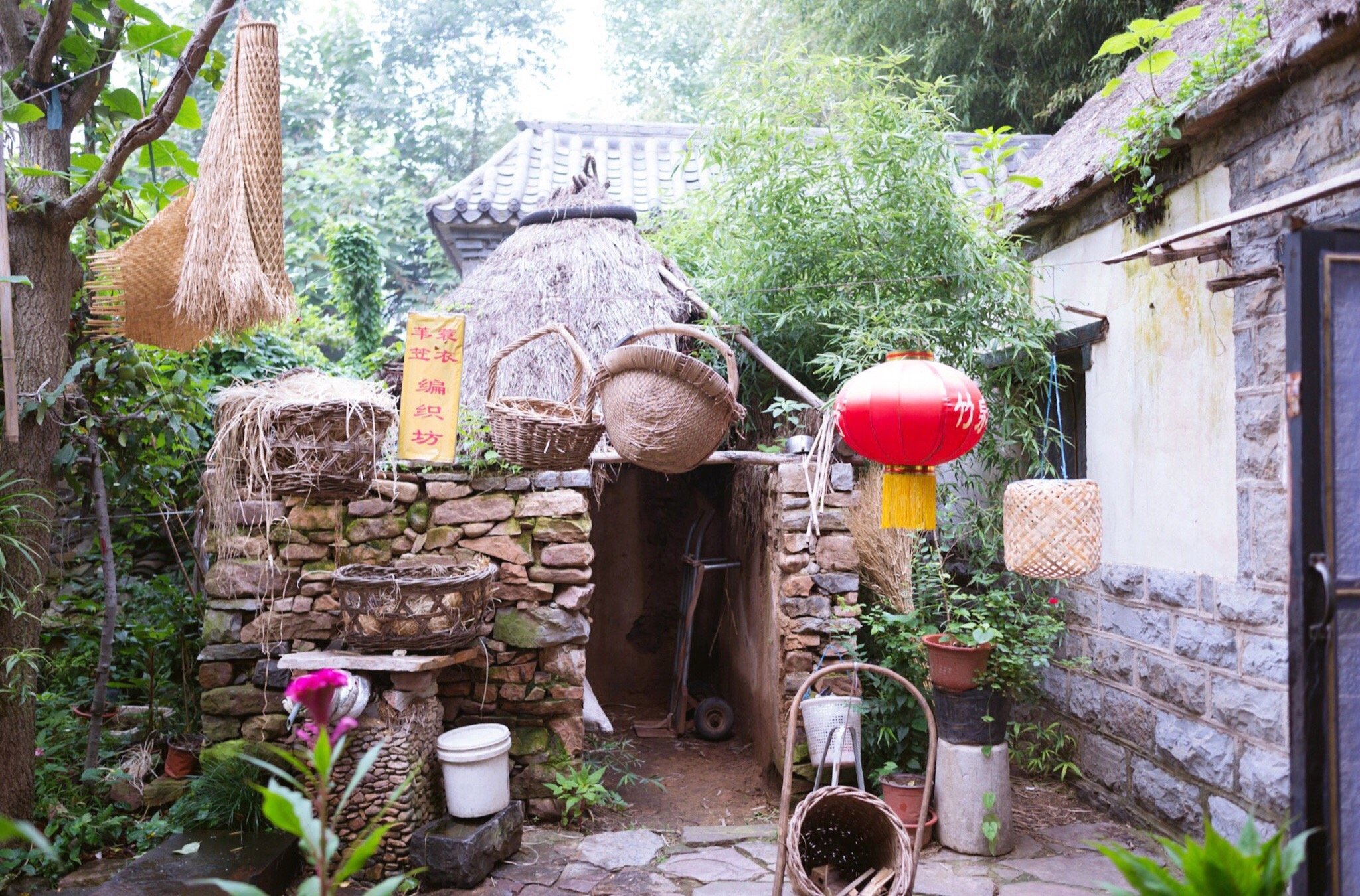 山东最美的古村落竹泉村,世外桃源般的山东古村