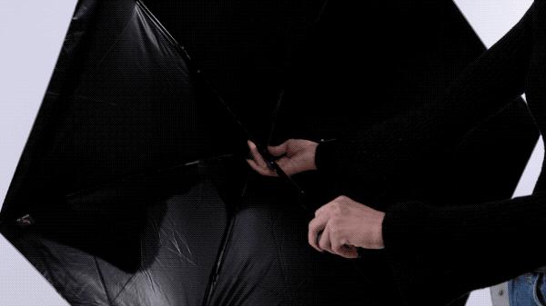 只有女生巴掌大小的banana口袋伞，伞内自动降温似“移动空调”！