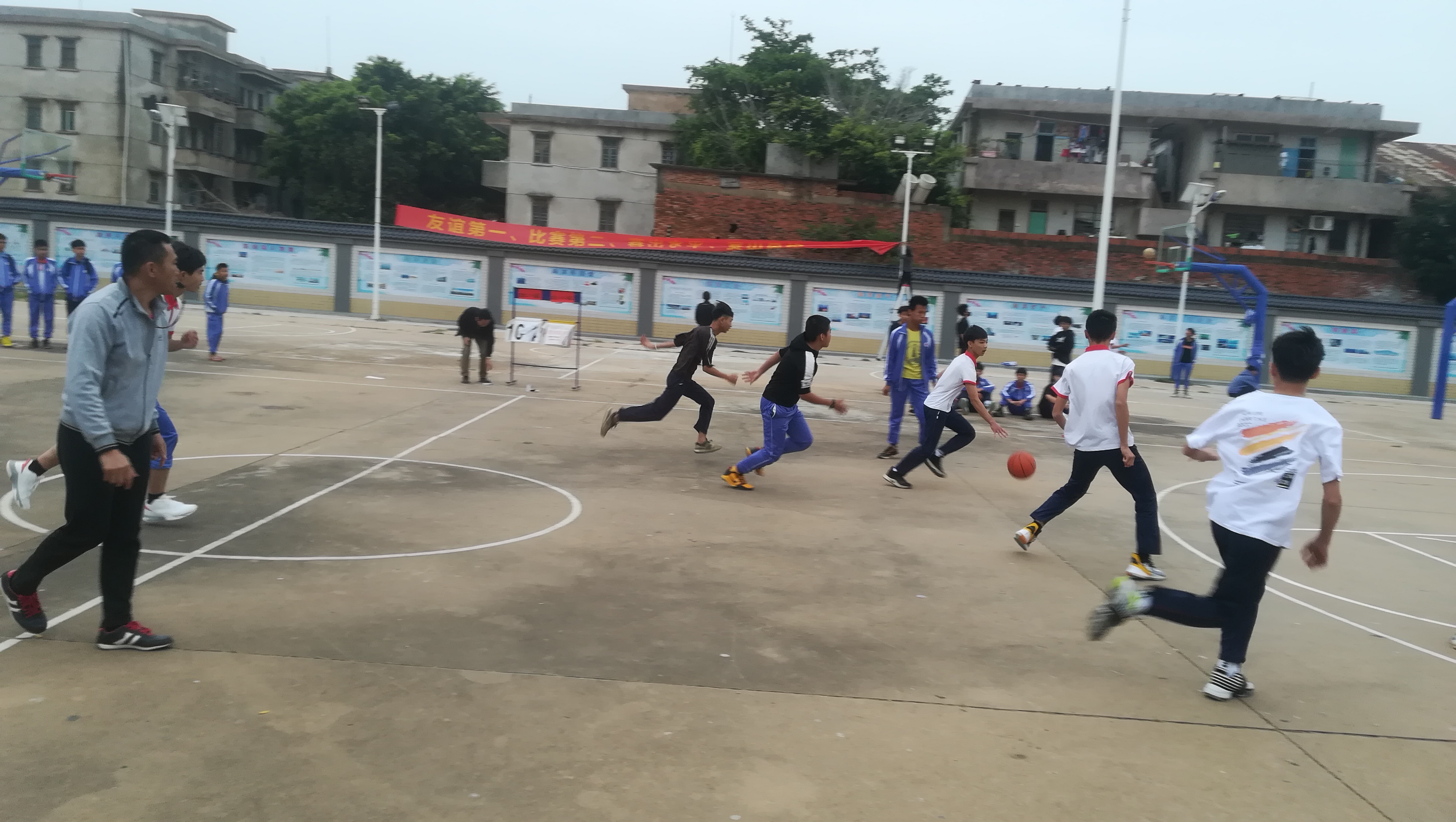 雷州八中2019年新生杯篮球比赛,雷州市篮球赛
