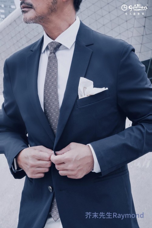 张翰蓝色休闲西服,张翰同款外套美拉德