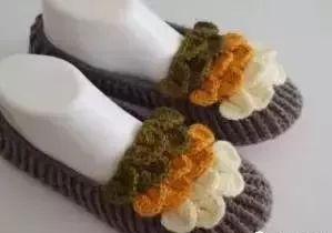 好看的地板鞋钩织,好看的龙刺绣鞋