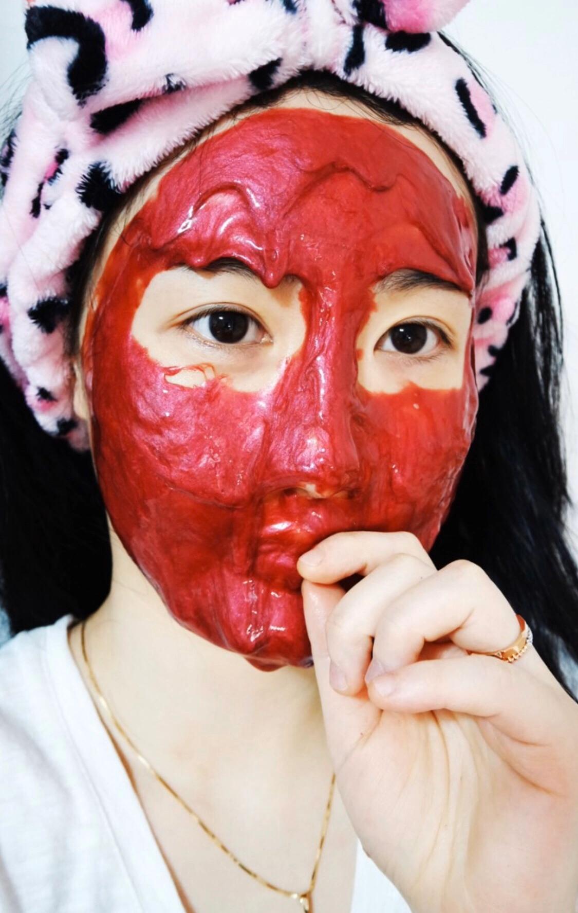 日本东京skinlane面膜,日本药妆nagoyagirls玫瑰面膜图片