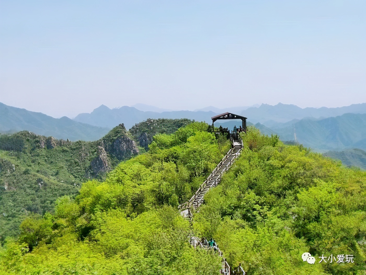 北京夏季最美十大登山步道,北京有一个神奇而美丽的步道
