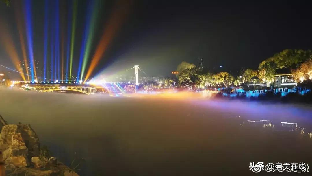 自贡夜游釜溪河在哪个位置,自贡夜游釜溪表演时间