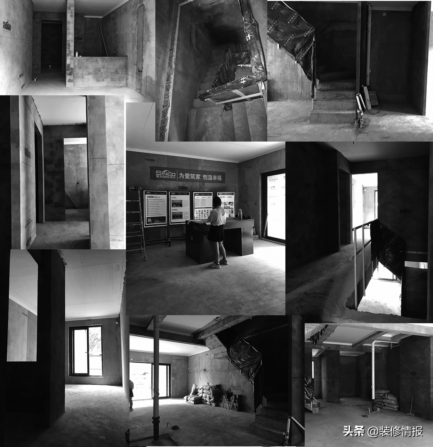 老破小南北通透长条户型改造,小户长条户型改造