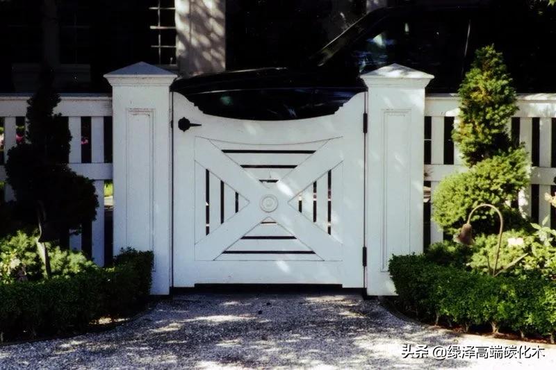 庭院栅栏门制作,庭院围墙护栏栅栏门