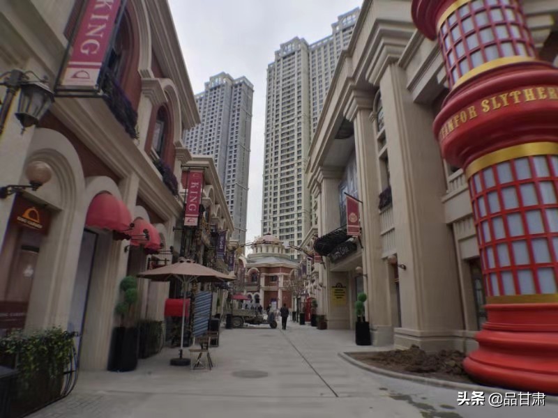 哇塞！兰州惊现欧式一条街？