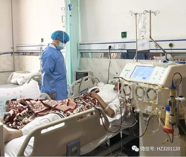 首例非生物型人工肝治疗在3201医院感染性疾病科顺利开展