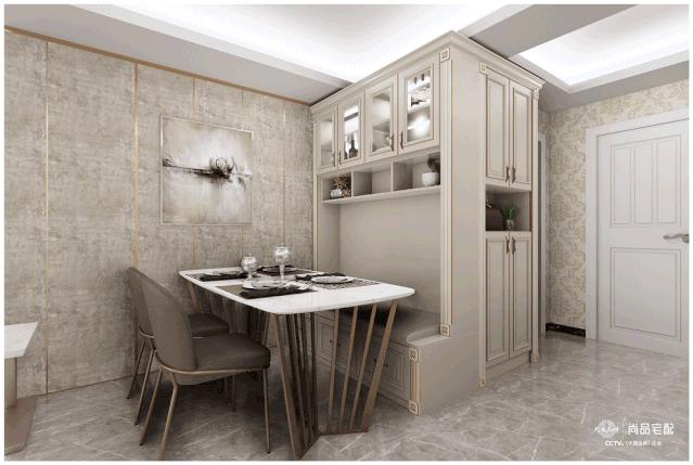 三房两厅新房轻奢风格效果图,小户型轻奢风装修90平米三房