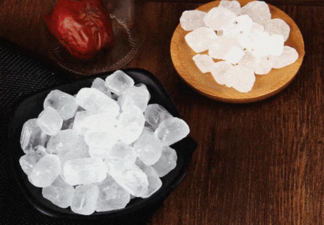 黄色和白色冰糖有什么区别,冰糖有什么功效