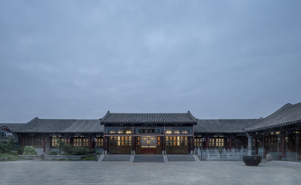 中国传统四合庭院的人文办公综合体升级改造