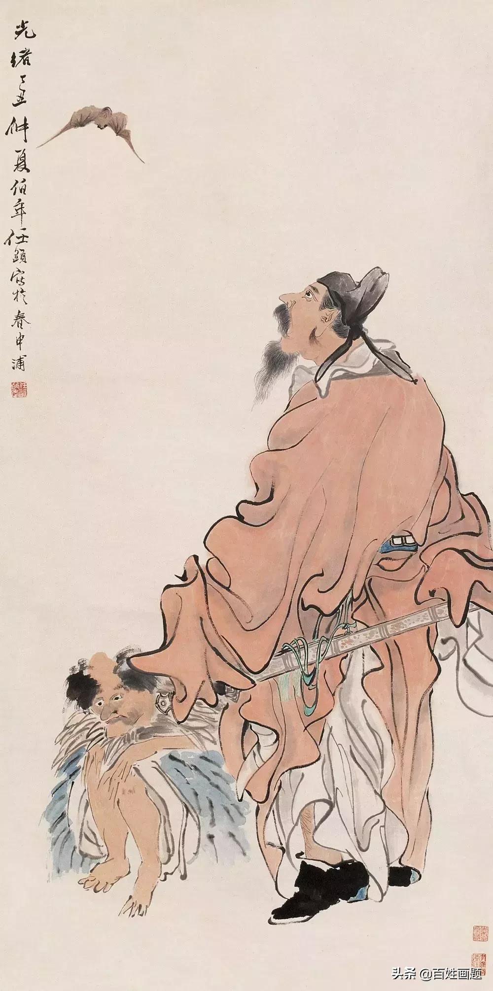 任伯年人物画教学 (任伯年人物画)