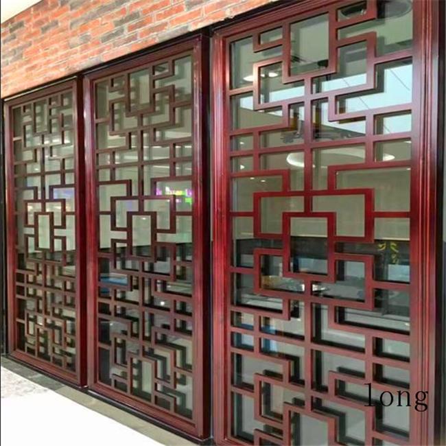 古建仿古门窗定制,中式仿古铝合金门窗生产厂商定制