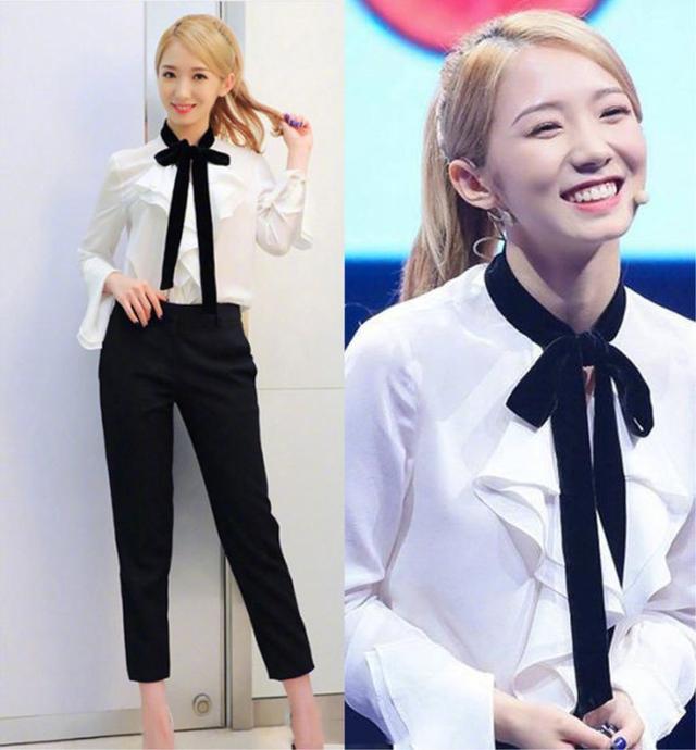 明星示范白衬衫时髦搭配,明星复古白衬衫搭配什么衣服