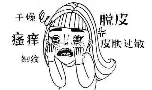春敏后期全脸脱皮,过敏脸上起皮发痒