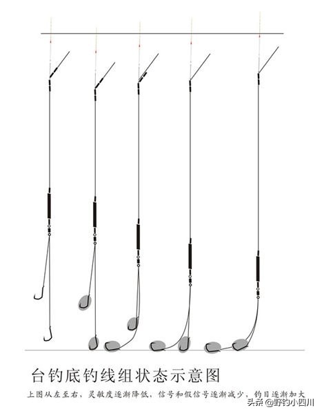 大跑铅正确调漂方法图解,钓鱼调漂全过程详细图解