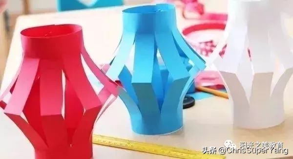 幼儿园小班元旦亲子手工立体灯笼,元旦亲子手工灯笼100种