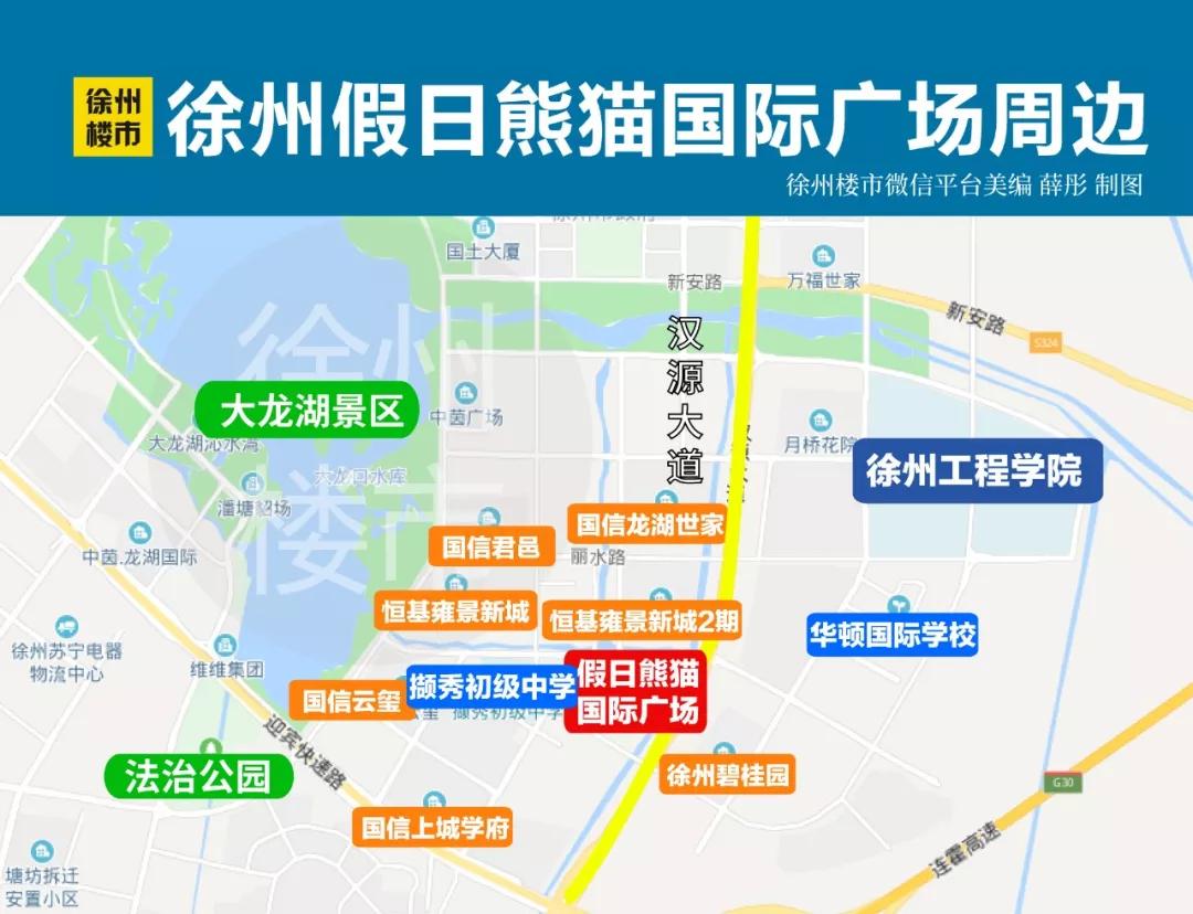 偏爱！2020徐州新城区更上一层楼！享尽资源