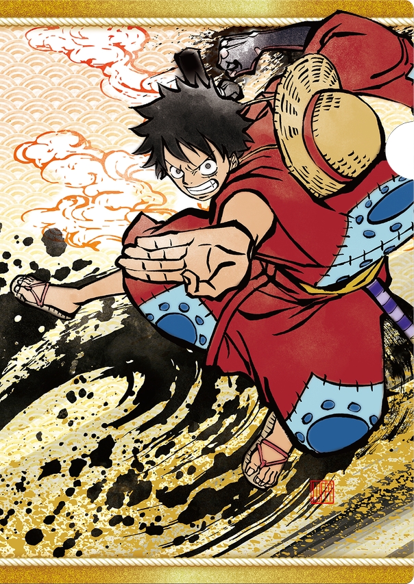 这个罗我爱了!《海贼王》官方公布大量水墨风格美图