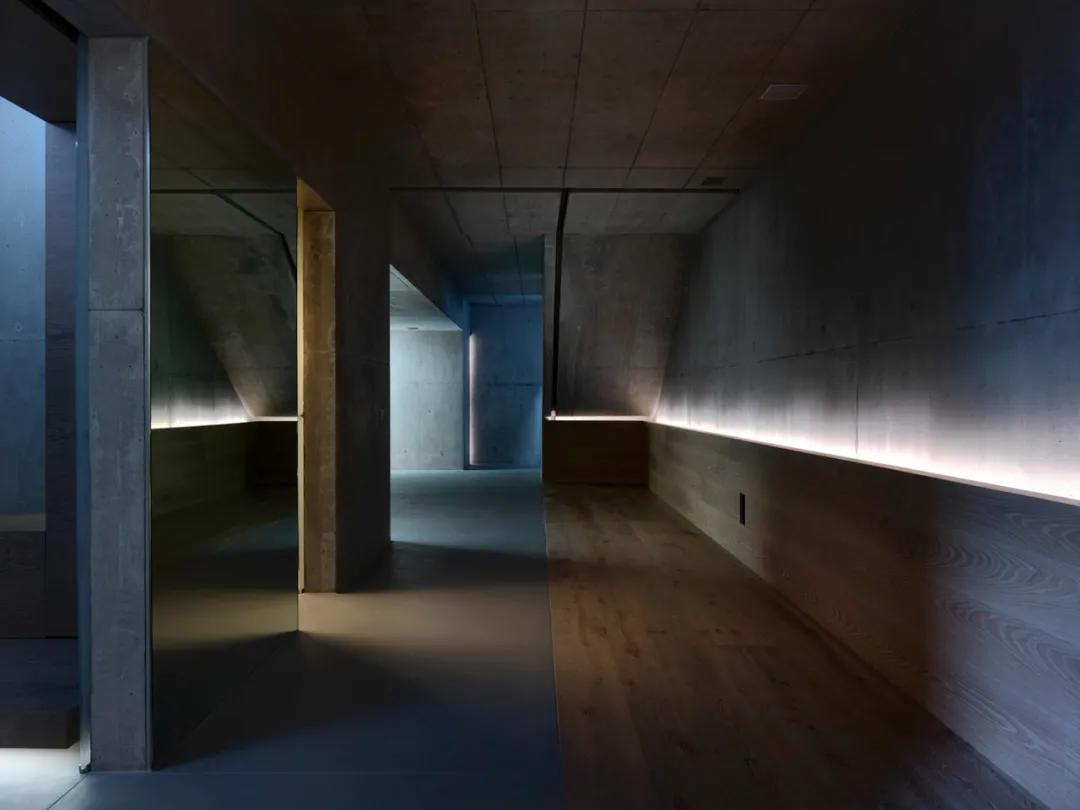 中式极简混凝土别墅设计,清水混凝土极简别墅