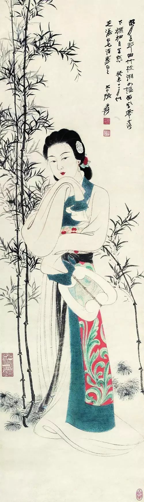 张大千经典十幅,张大千100幅经典作品