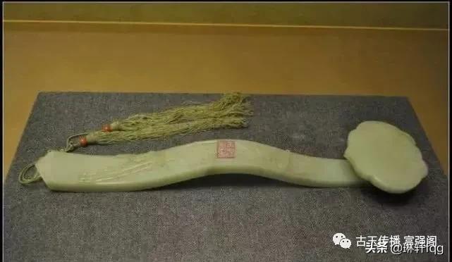 清代玉如意顶级玉器,故宫玉如意祥云