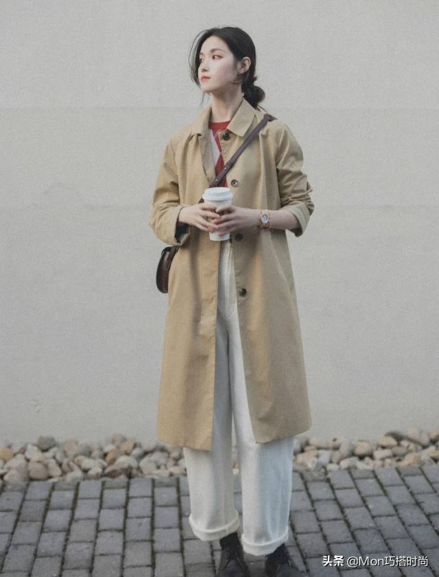小个子穿搭150显高风衣秋,小个子中长款风衣如何穿搭好看