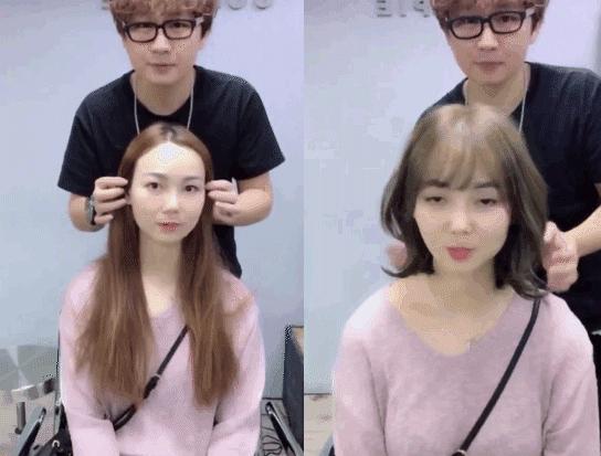 大圆脸型的女生适合剪短发,大脸女生剪短发显脸小的有哪些