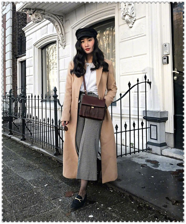 小个子穿搭158教师大衣,小个子穿搭145-150穿搭技巧