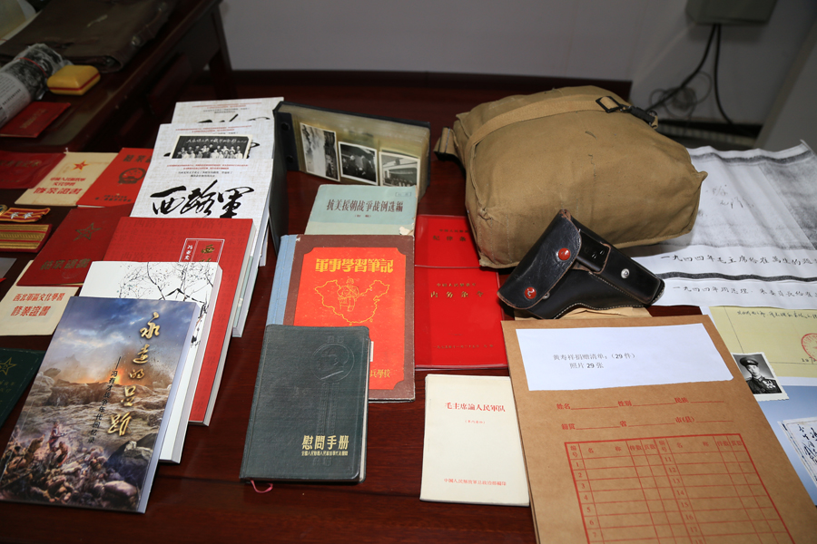 中国人民捐赠抗日博物馆,中国人民解放军博物馆展品