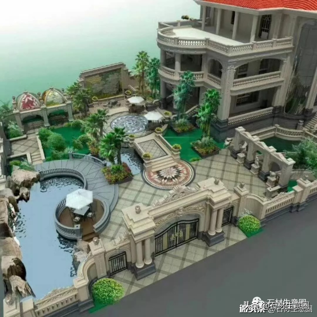 别墅大理石栏杆款式大全,别墅阳台栏杆温州石材