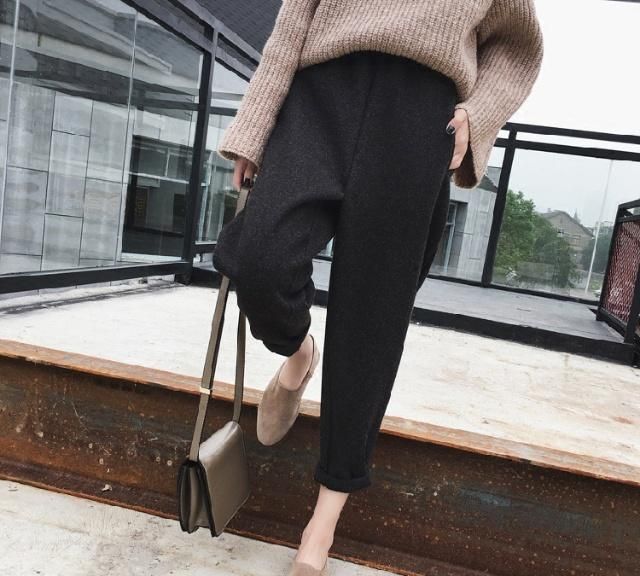 冬季最流行的加绒裤,冬季加绒裤好看