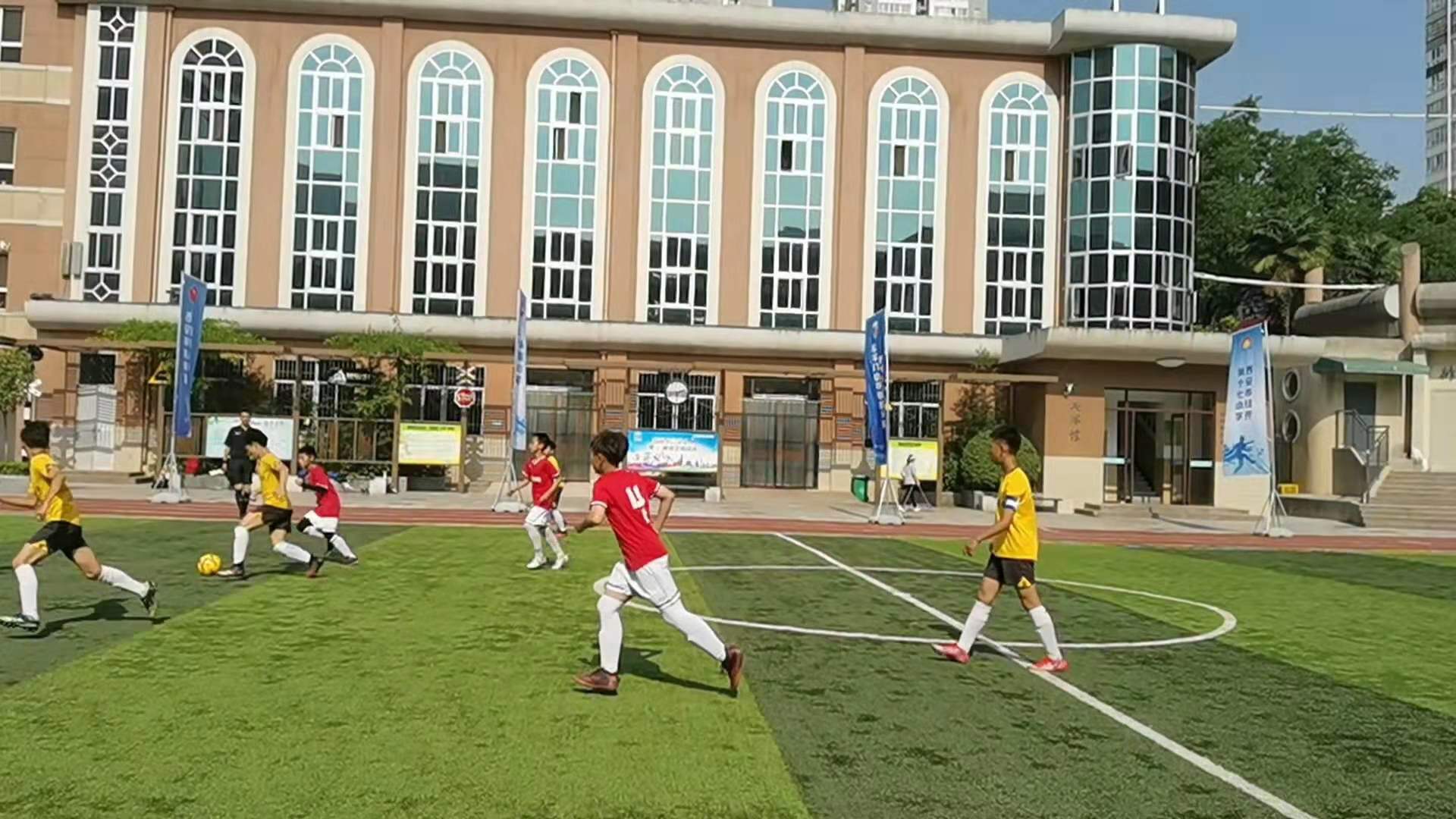 西安铁五小学足球比赛,铁五小学管乐团比赛