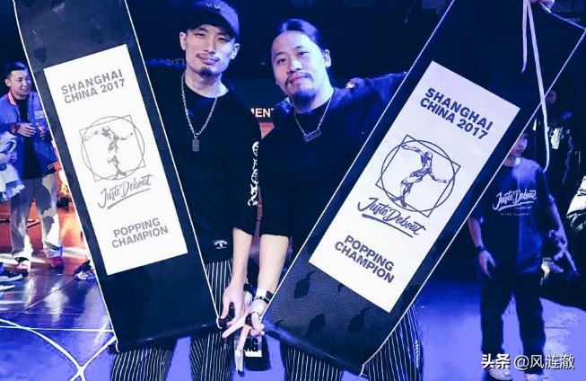 这就是街舞四个popper同台,这就是街舞黄景行popper