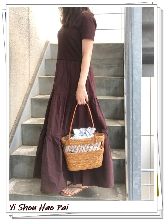 GU的平价连衣裙也很好穿，看看日本女人怎么避免穿出廉价感