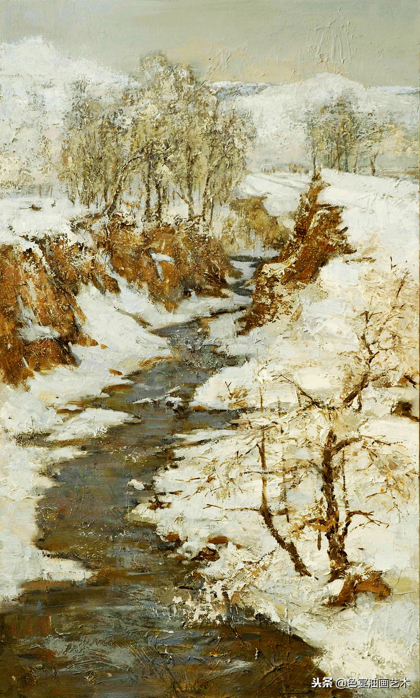 俄罗斯油画大师风景油画教程视频,油画大师油画风景创作教学视频