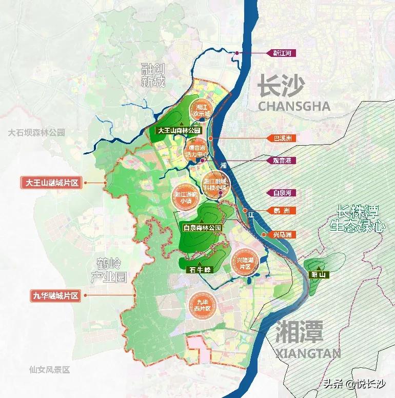 长沙新发展的新区,长沙融创新城最新规划
