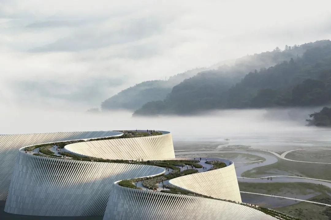 扎哈合伙人设计香港建筑,扎哈建筑事务所设计图