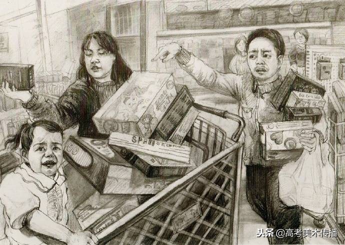 速写优秀作品,场景速写优秀作品图片