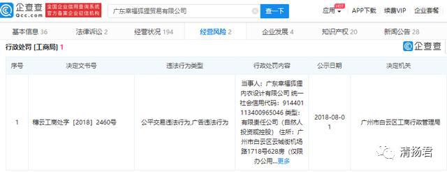 幸福狐狸连载一：广告违法被罚22万后仍存侥幸心理