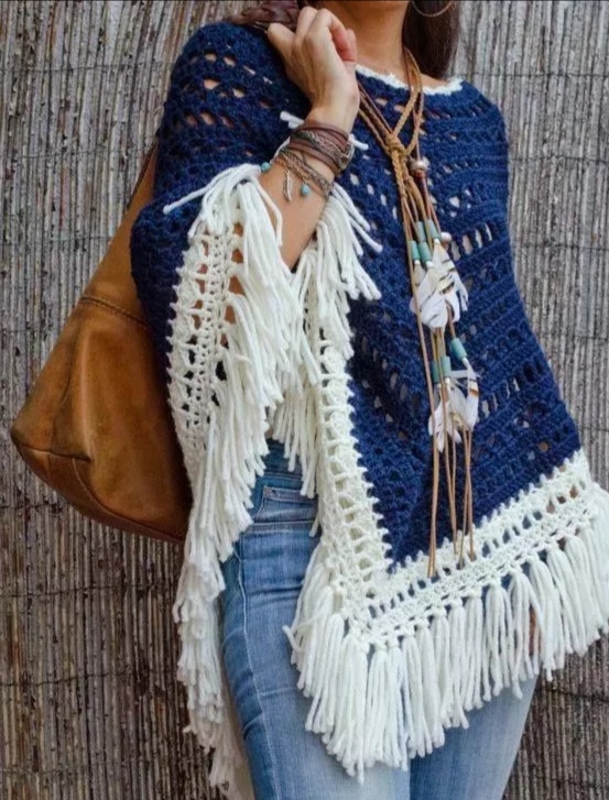 三角围巾披肩全部教程,树叶围巾的拼接三角披肩