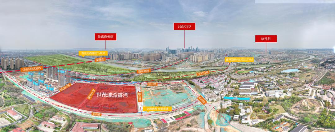 南京世茂璀璨睿湾拿地价格,世茂璀璨睿湾最新动态