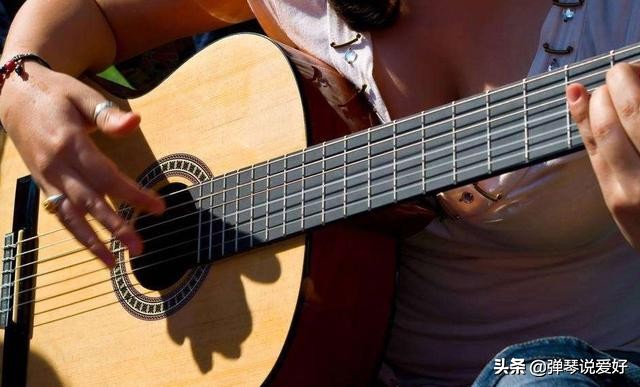 吉他指弹左手手指分配,吉他指弹怎么突飞猛进