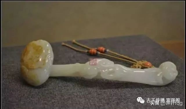 清代玉如意顶级玉器,故宫玉如意祥云
