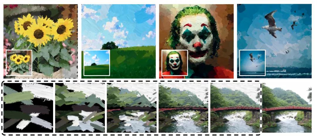 华人团队提出会创作的PaintTransformer，网友：这也要用神经网络